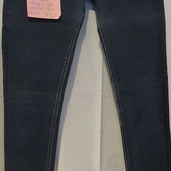 * RAG & BONE STRAIGHT LEG MID RISE STRETCHY BLUE JEANS Final Discount - Picture 2 of 9